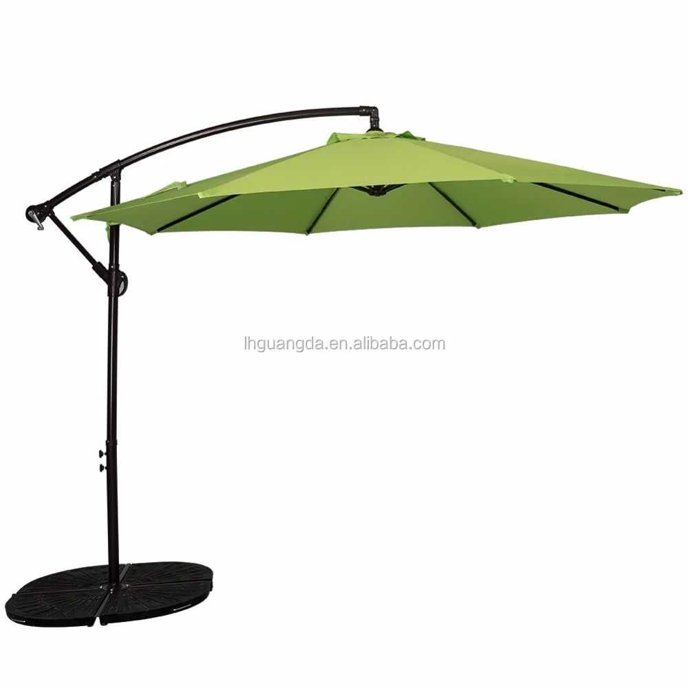 2022 beach sun parasol umbrella garden patio leisure beach parasol cover hanging banana cantilever umbrella