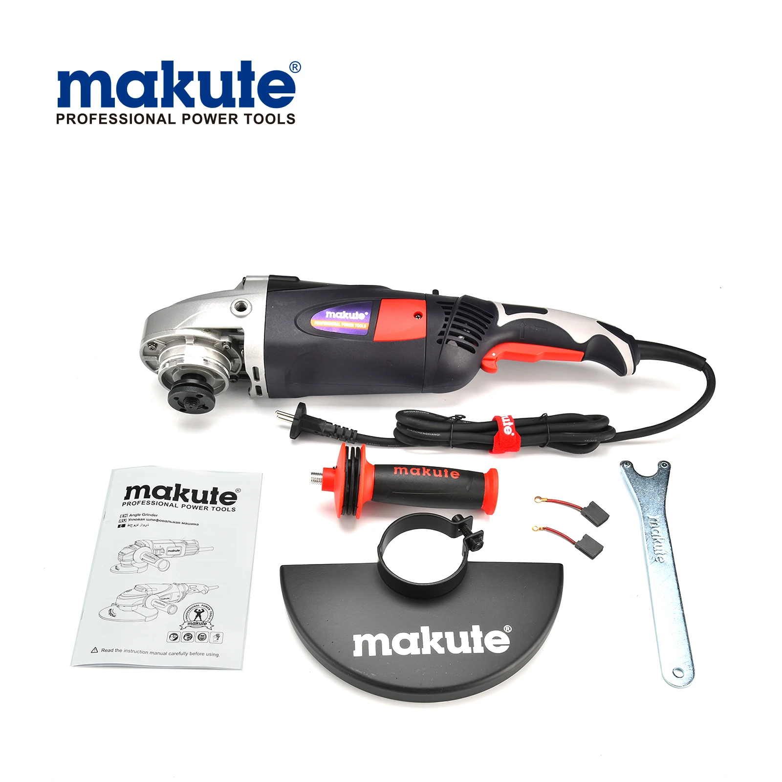 MAKUTE 9 inch long hand plastic cover with metal cutting angle grinder for sale  AG003