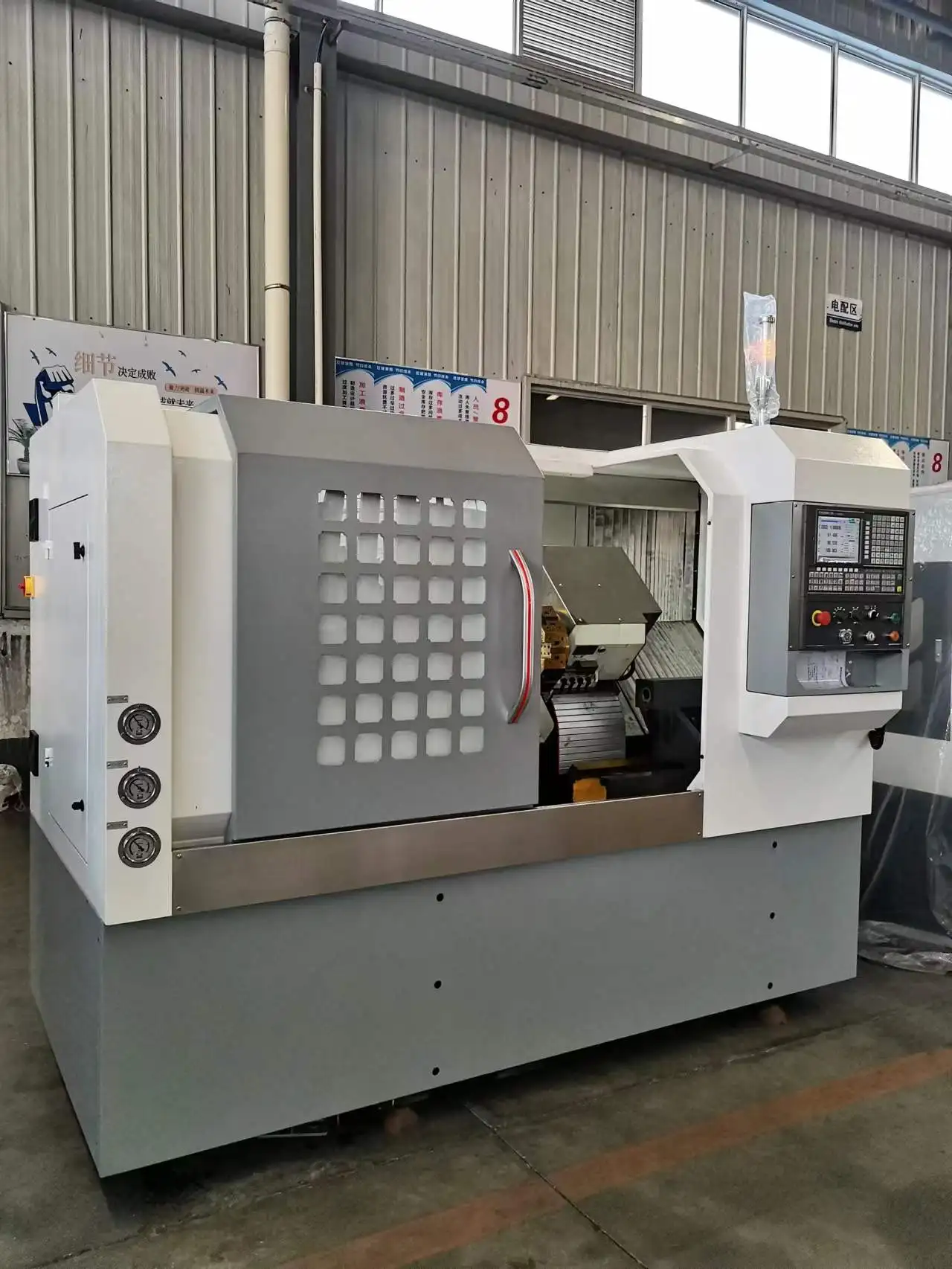 CKM6640 cnc lathe machine slant bed high-precision
