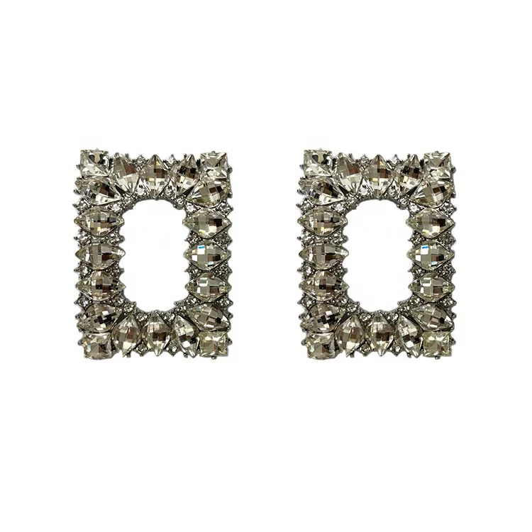 Wholesale Shoe Buckles Diamond Buckle Metal Shoe Decorative Accessories