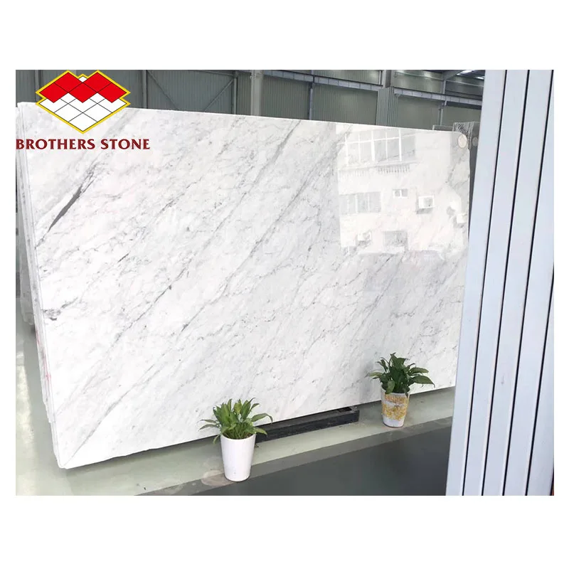 Lowest price Bianco Carrara White Marble Floor Tiles  Carrara Marble Price
