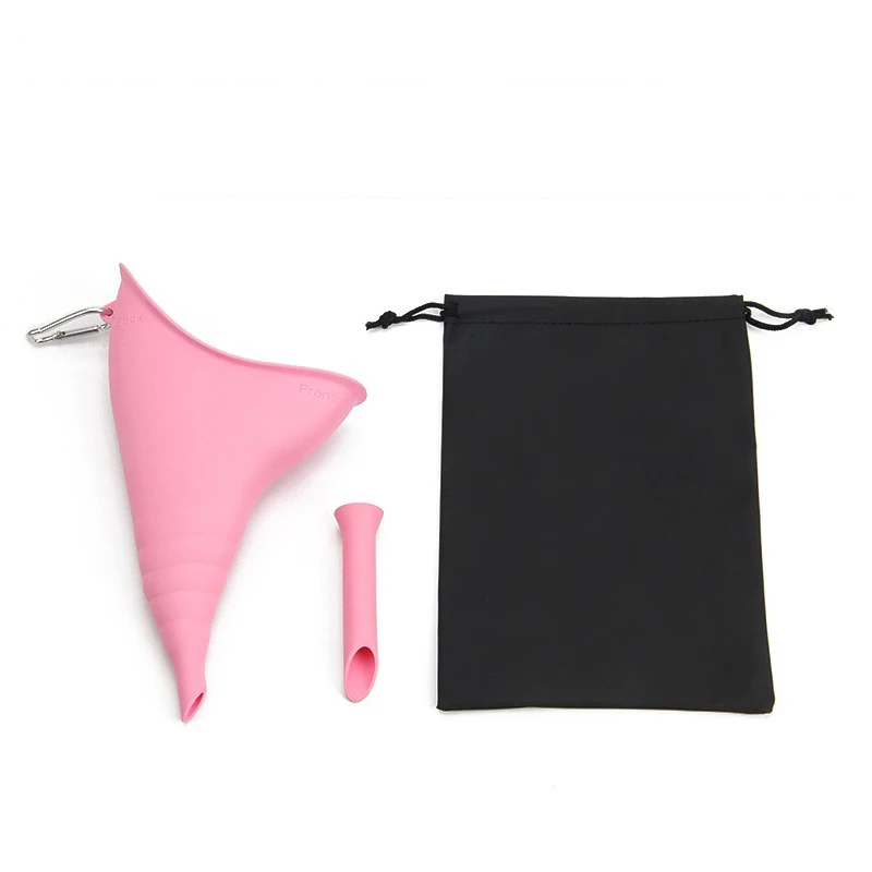 Silicone Female Urination Device Portable Urinal for Women Standing Up to Pee Funnel Reusable Women Pee Funnel