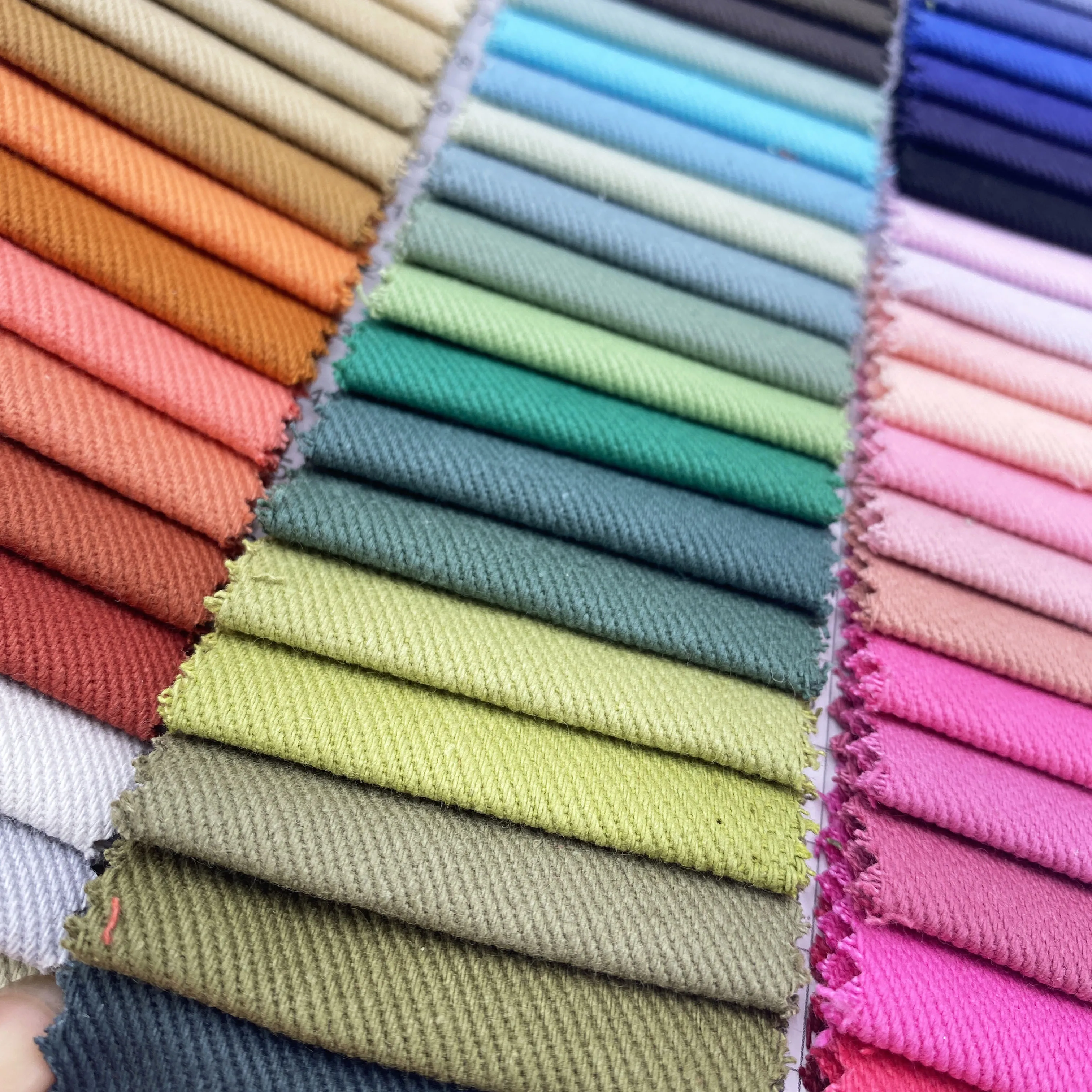 custom wholesale Pure Cotton Fabric 355Gsm 100% Cotton Fabric Brand New Best Selling Quality Clothing Fabric