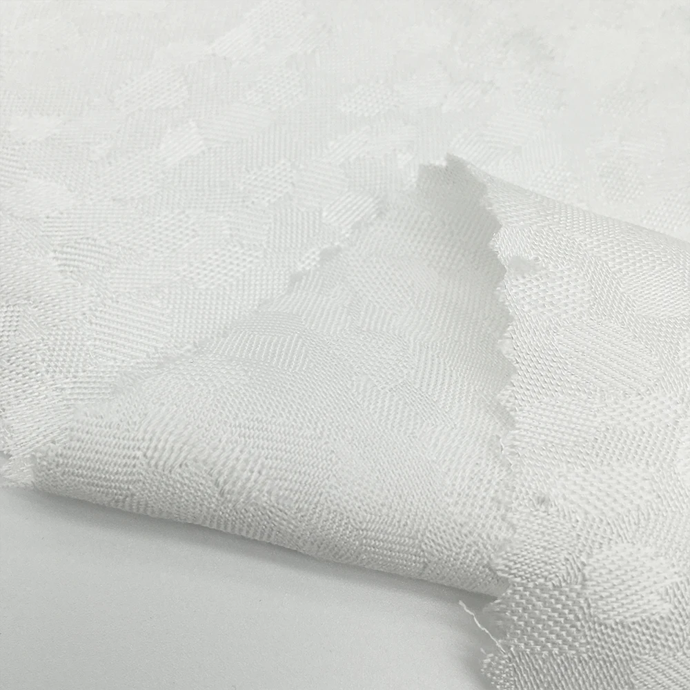 Viscose rayon leopard Jacquard fabric for dress material rayon fabric