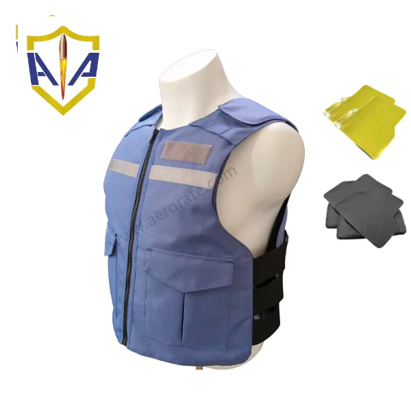 Кевлар арамидный жилет с мягкой молнией