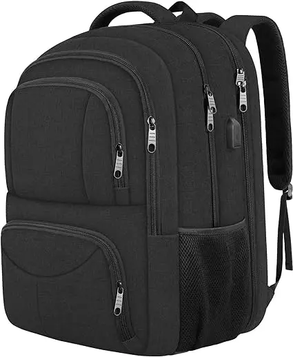 Large Travel Laptop Backpack with usb, Big Backpack Airline Approved Fit 17 Inch Laptop, Durable Anti Theft Business