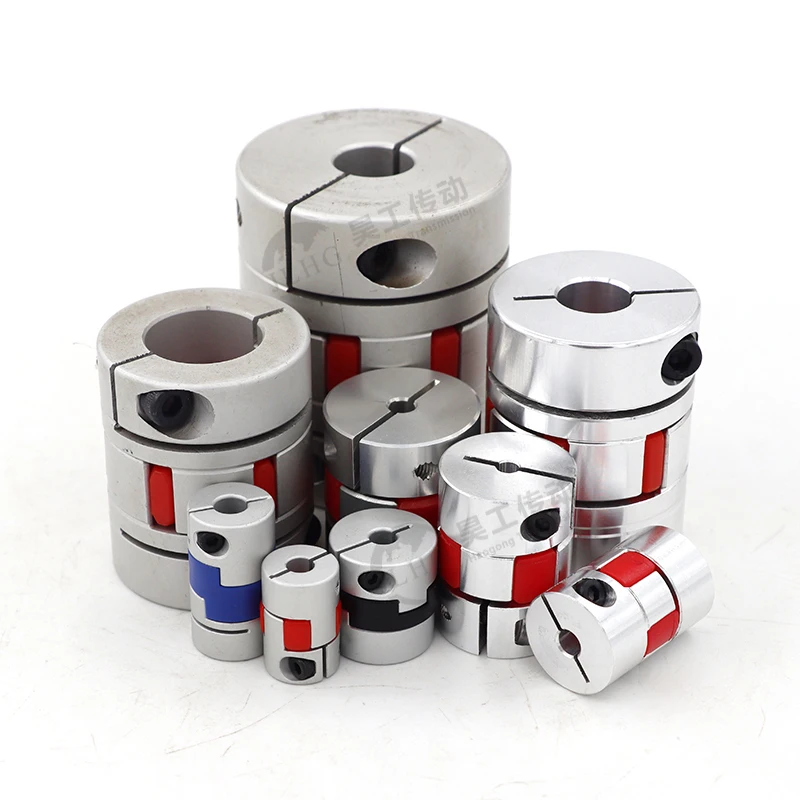 XL 20 25 30 8mm rotary encoder couplings spider jaw rotex aluminum Plum shaft couplings For cnc Servo Motor Miniature Ball Screw