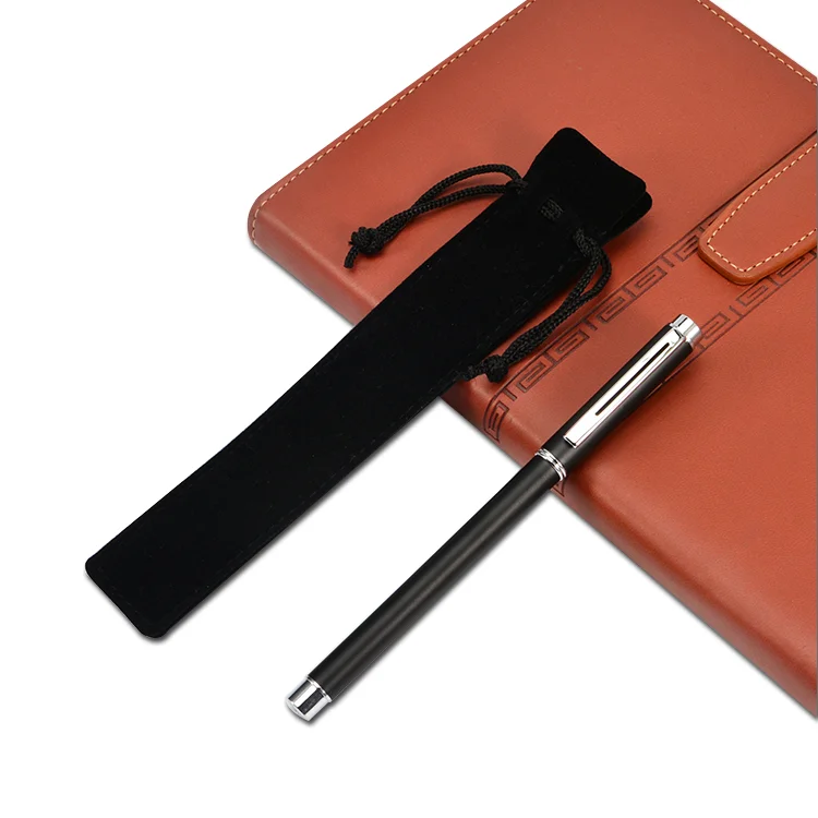 Promotional Gift Metal Roller Ball Pen Good Quality Advertising Custom Logo Roller Pen With Bag