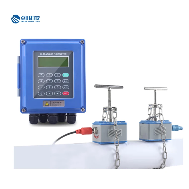 Flow Meters Digital Ultrasonic Water Flow Meter Ultrasonic Heat Meter