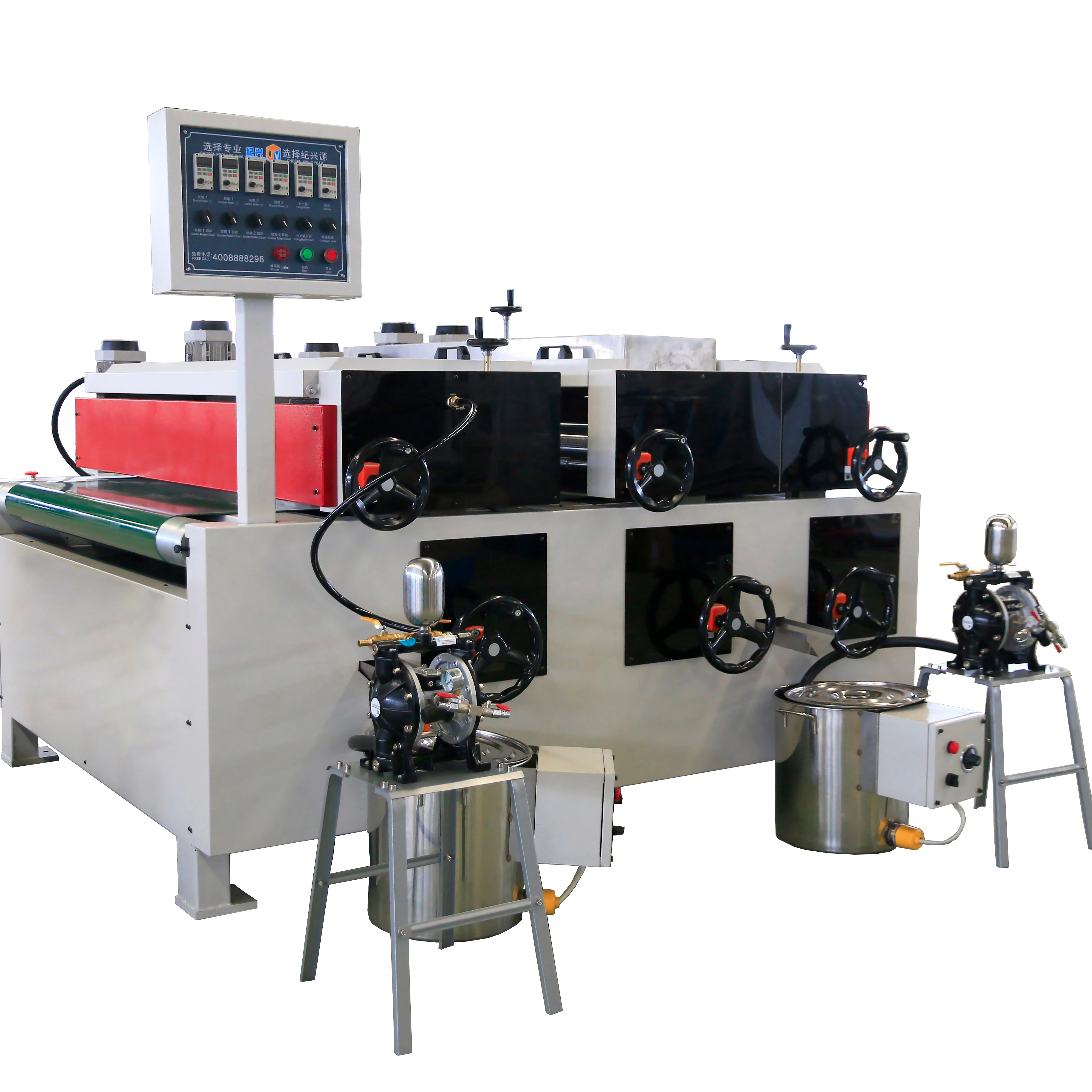 Automatic PVC Cabinet Board/Marble Sheet Putty Filling Machine