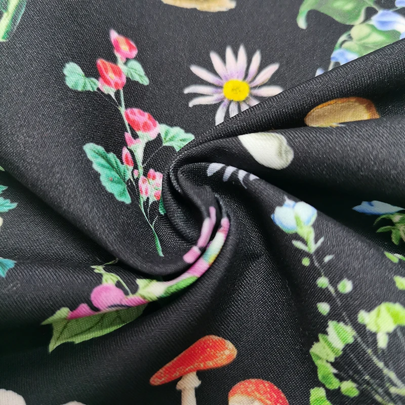 Waterproof Recycled 100% Polyester Swim Fabric Peach Skin Microfiber Printed Fabric For Man Swimwear Beach Shorts Trunks