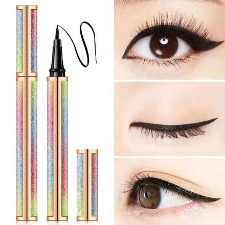 2023 Top Selling Black Glue-free Liquid Eyeliner Waterproof Private Label Eyeliner Wholesale