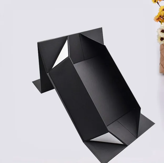 New trend blue wholesale customized logo printed book shape magnetic box for decoration gift packaging shoe Underwear Box