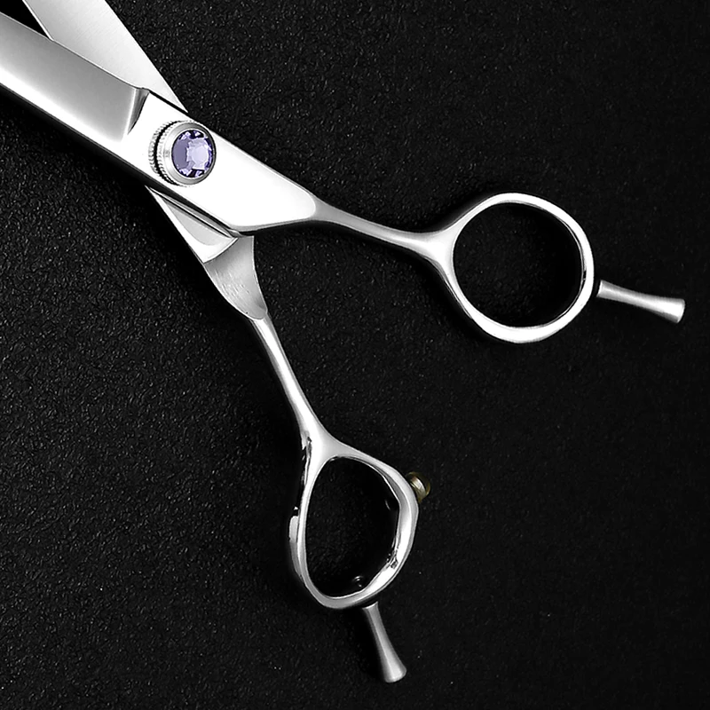 
Factory Supply Japanese Steel Professional 7.0 inches Asian style Dog Grooming Curved Scissors For cutting hair 