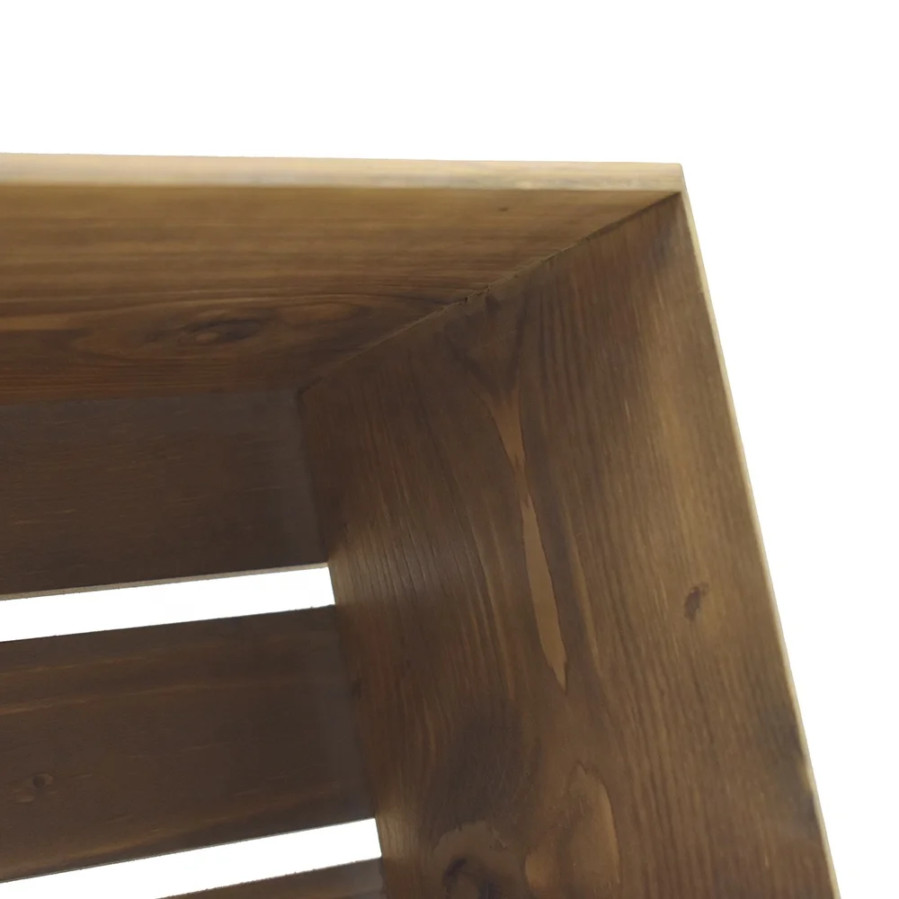 Amazon Wooden Crate for Storage Decorative Wood Boxes Home Books Clothes Toys Box Basket Bin