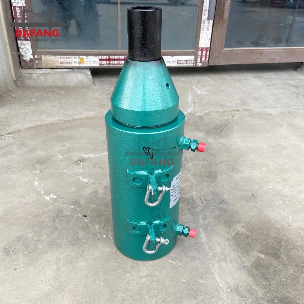 QYC 25 Tons Single Wire Stressing Jack Prestressed Concrete Jack Cable Mono 20 Ton Hydraulic Bottle Jacks Hydraulic Jack 30 Tons