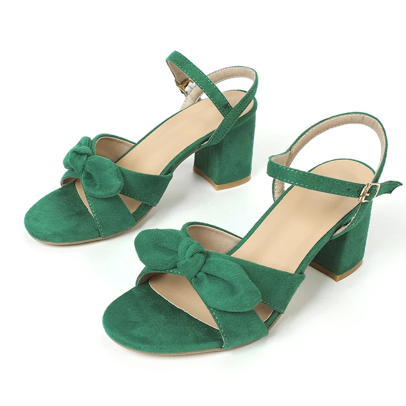 Wholesale Female Sandals Shiny High Heels Bridal Shoes For Women Pumps Shoes Party Wear Middle Heeled For Women High Heels