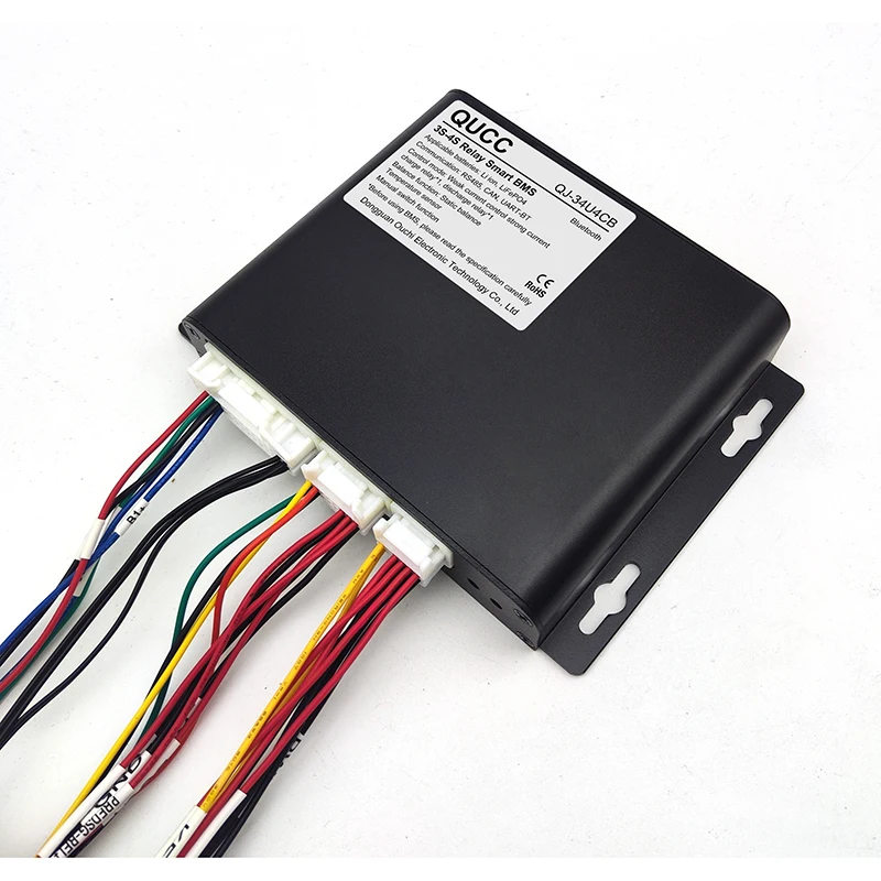 QUCC Battery Lifepo4 BMS 3S 4S 500A  Lithium ion Battery Pack Smart BMS