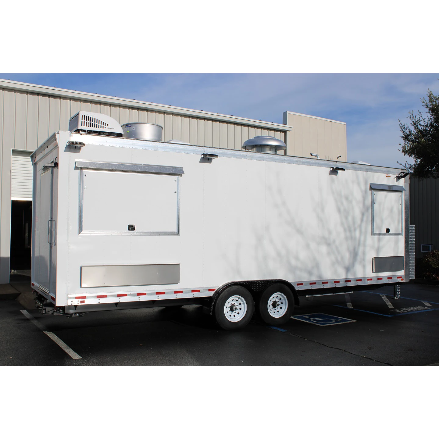 Mobile Food Truck With Pizza Vending Machine California Standard Dot Ce Certification Food Trailer Ready For Delivery