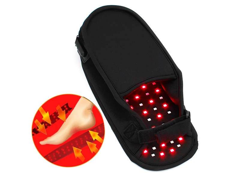 New Design Led Light Therapy Device Near Infrared Led 880nm Slipper For Foot Toes Pain Relief Red Light Therapy