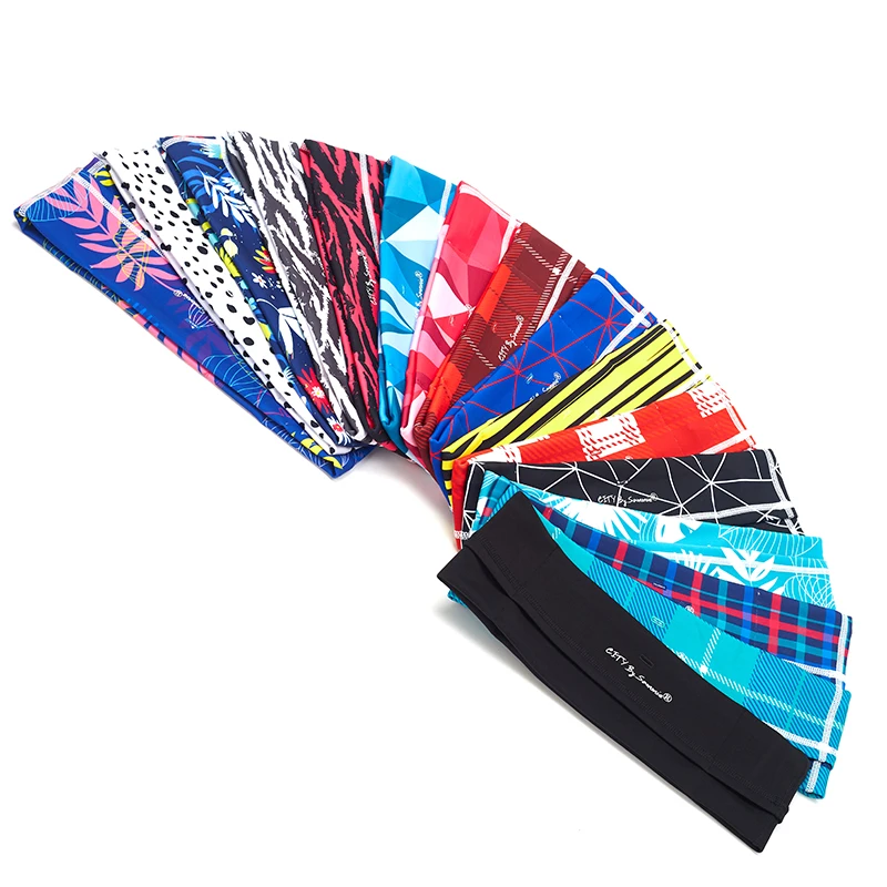 Top Quality high elastic custom yoga fitness athletic sports compression workout sweat headband for women and men