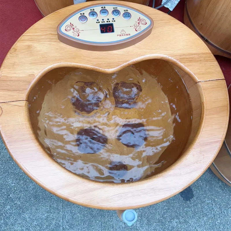 home and salon shop  wooden Convenient foot wash basin