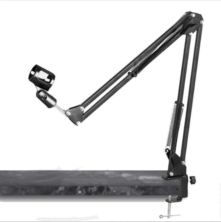 Hot selling Desktop Microphone Stand Recording Microphone Holder Table Mounting Clamp Microphone Holder
