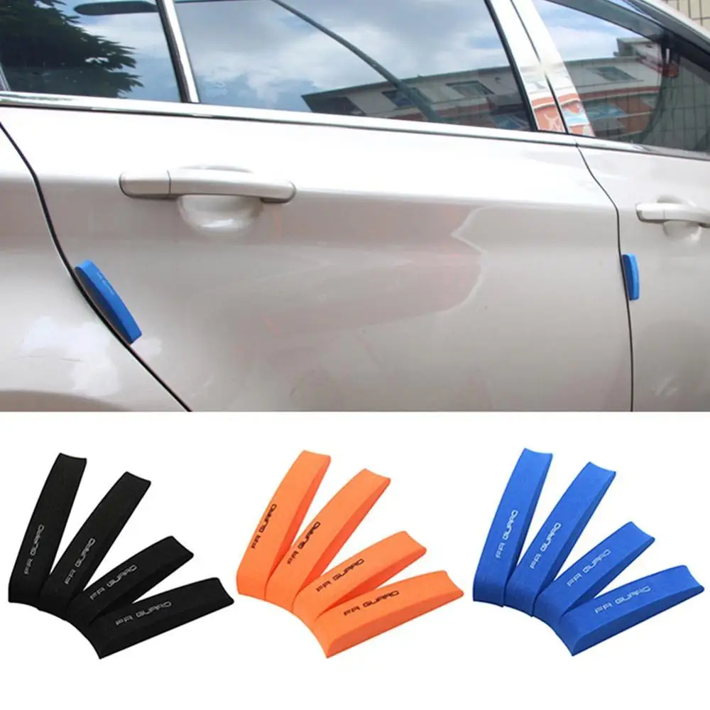 4 Pack Car Door Edge Guards, Car Door Protector Universal Auto Door Side Edge Protection Sticker
