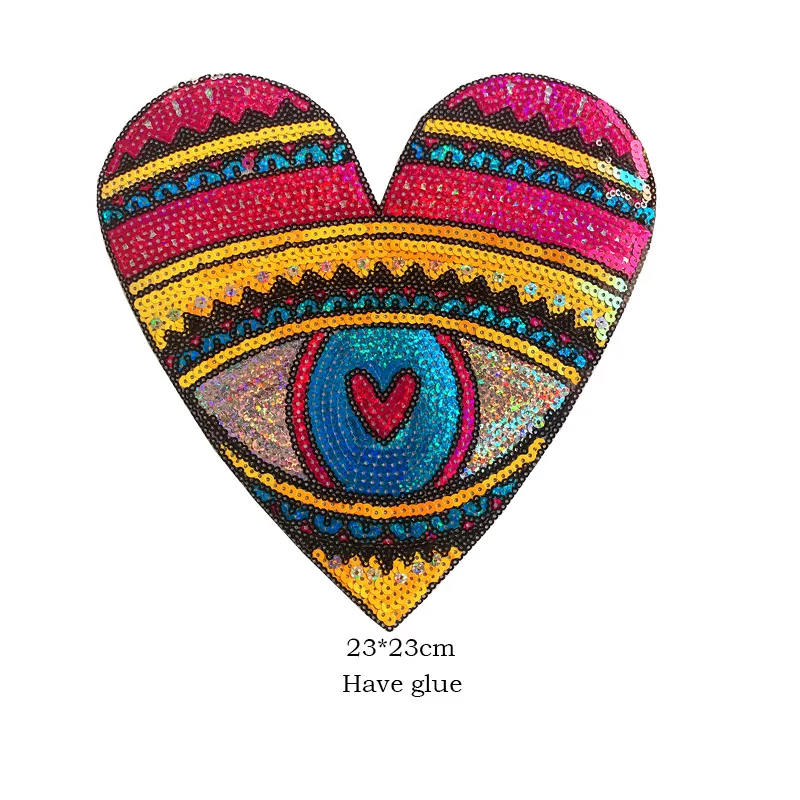 Heart eyes love cat unicorn Embroidery Patch For Clothing