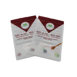 Custom Printed Small Plastic Package 3 Side Heat Sealing Zipper Pouch Resealable Snack Cookie Seed Packaging Bags