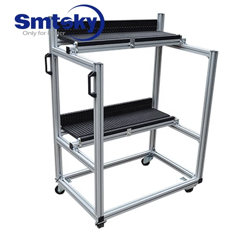 Hot sale Stainless steel CP feeder cart storage cart for samsung hanwha