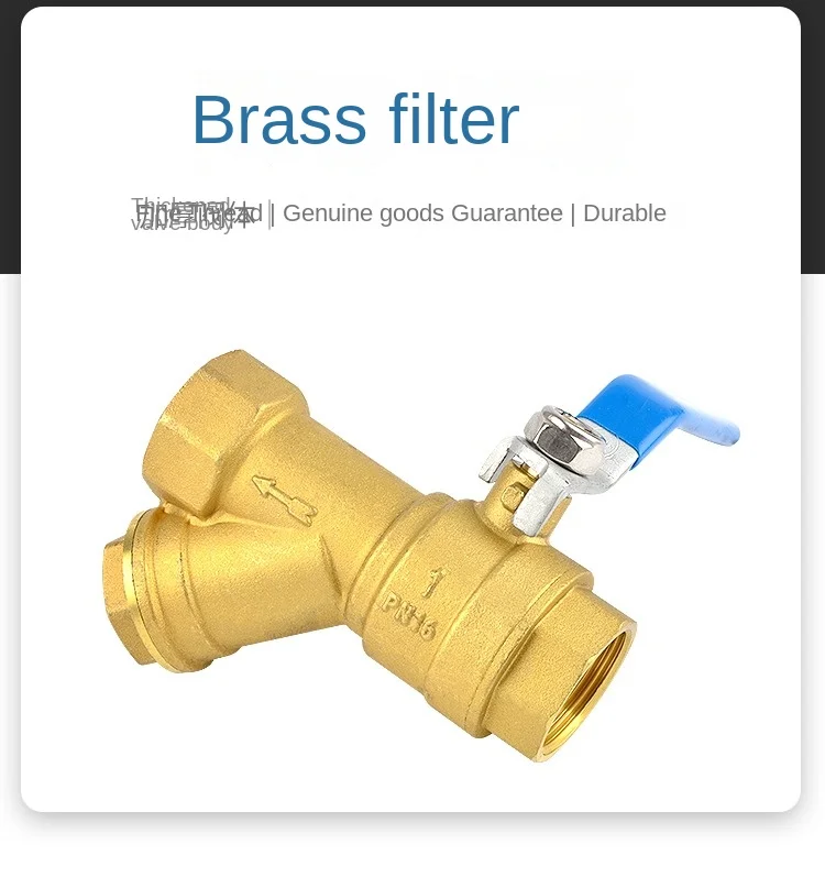 Brass Valve Strainer Filter Ball Valve Female Thread for Water Natural Gas Ball Valve plumbing sanitary water price list  Forged