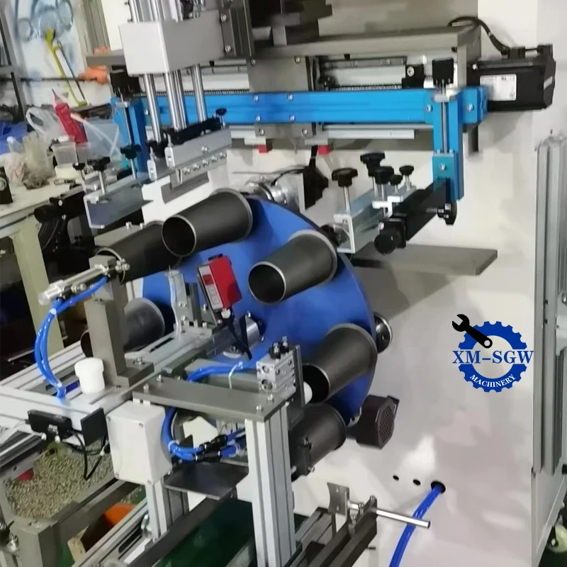 Automatic Coffee Cup Printing Machine Paper Cup Silk Screen Printing Machine Plastic Bottles Printer Multi Colour Bottle Printer