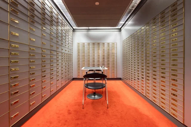 Chinese manufacturer commercial safe deposit box, hotel safety deposit lockers