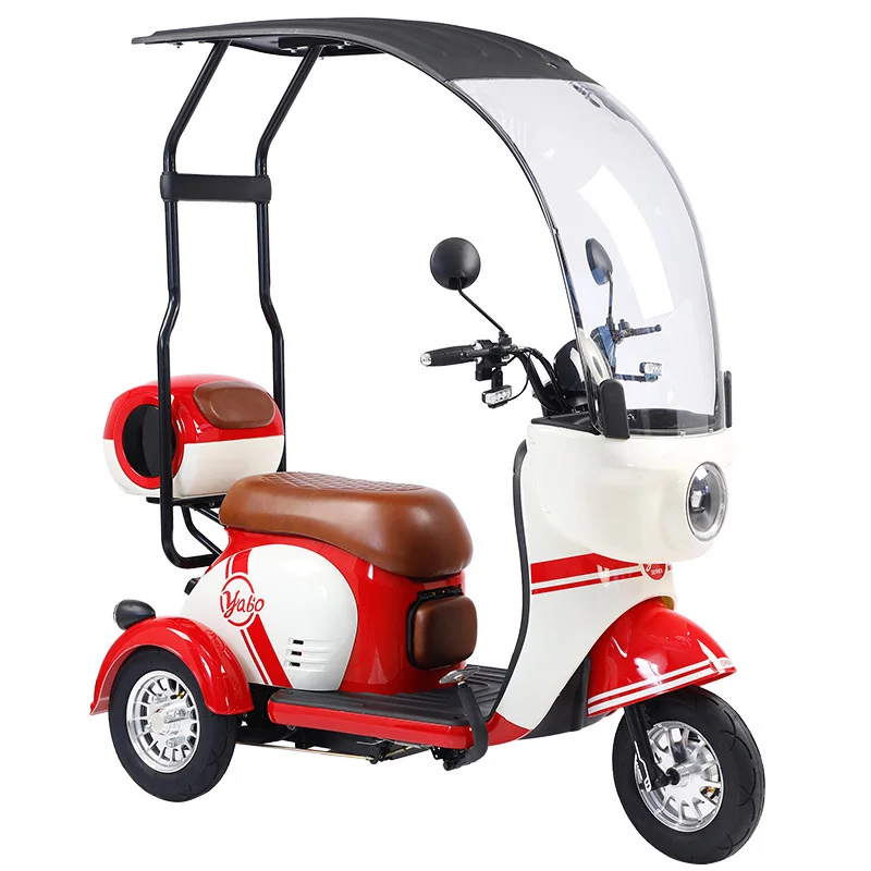 60v 500w 800W 1000W  High Quality Electric Motorcycle Scooter Electric Tricycles For Adult With Anti-rain Roof