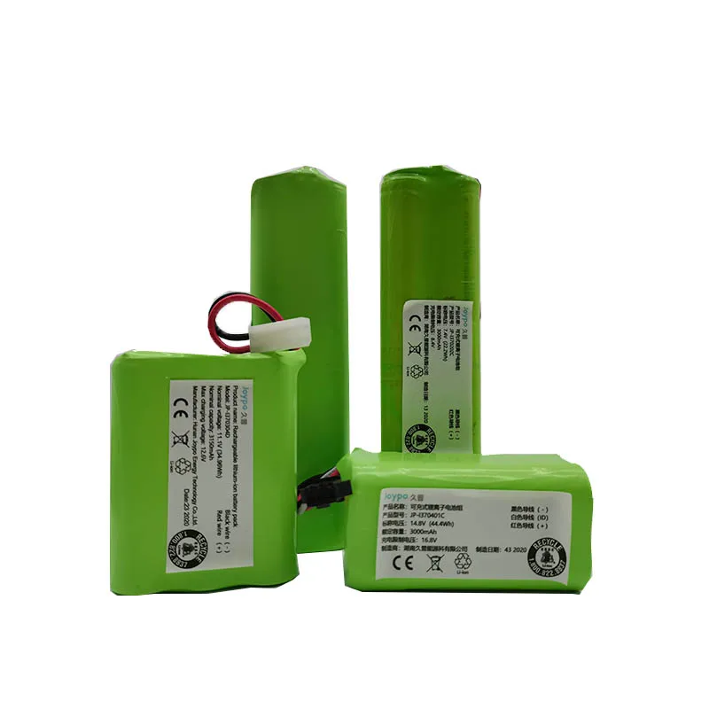 ICR18650 7.4vV14.4V 4S1P Li ion Batteries 2000mah 2600mAh 3000mah Battery Rechargeable Lithium ion Battery Pack