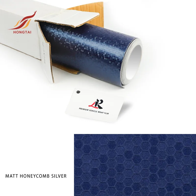 superior 3m matrix gold black covering film roll honey comb vinyl sticker honeycomb wrap carbon