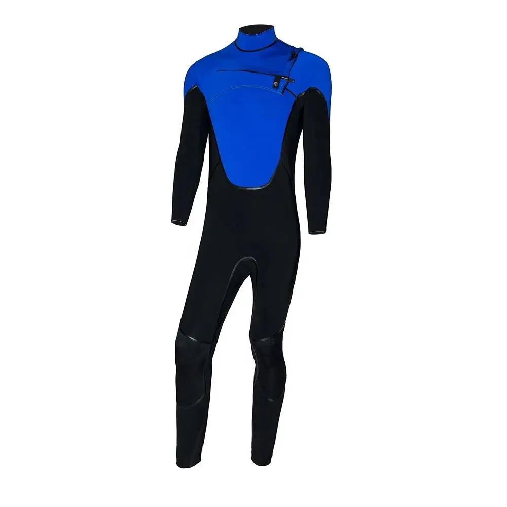Chest Zip Custom Top  3mm Surfing Neoprene Triathlon Diving Wetsuit