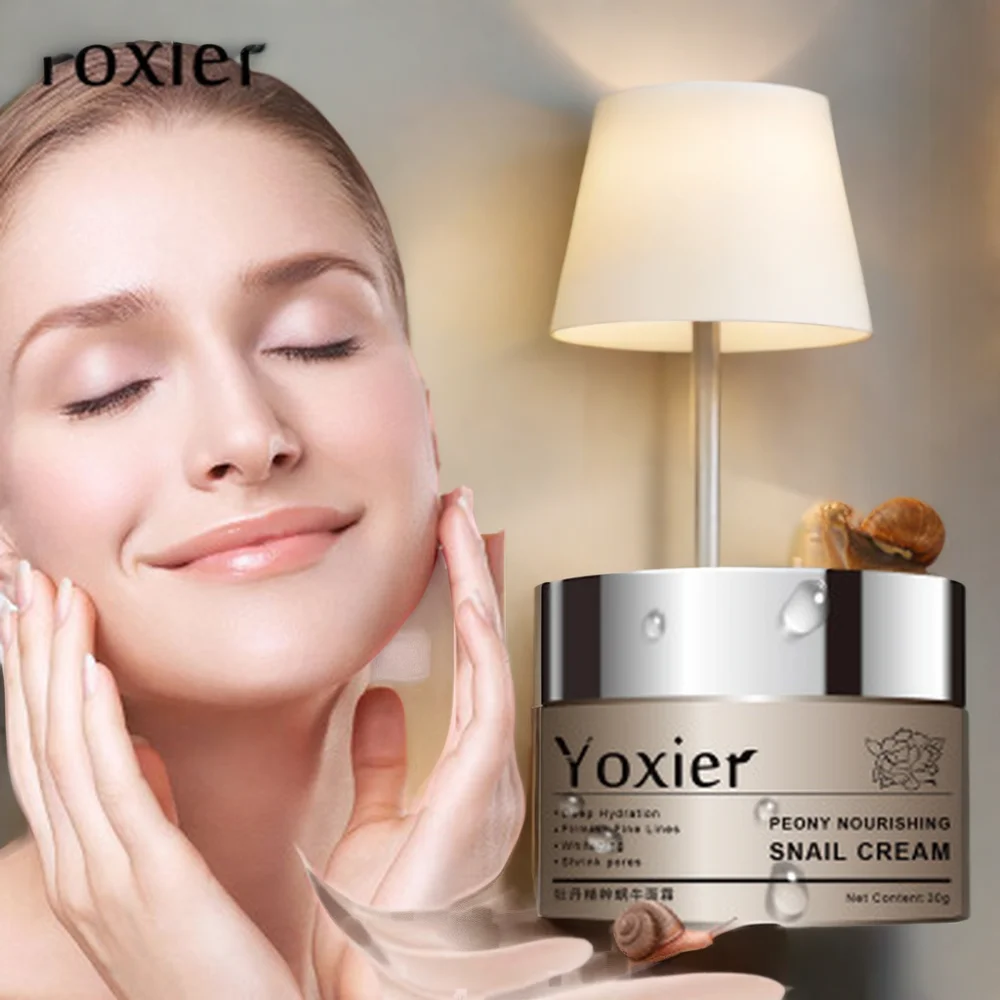 Yoxier Balance Face Cream Skin Care for Whitening and Oil Control Snail-Inspired Water & Oil Balance Lotion