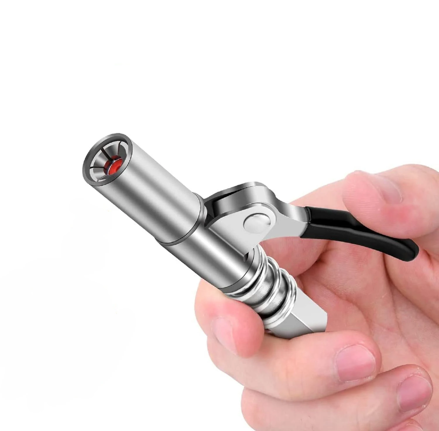 New grease gun coupler Quick Release  Locking Clamp Grease Gun Nozzle Nipple Heavy-Duty High Pressure grease gun accessories