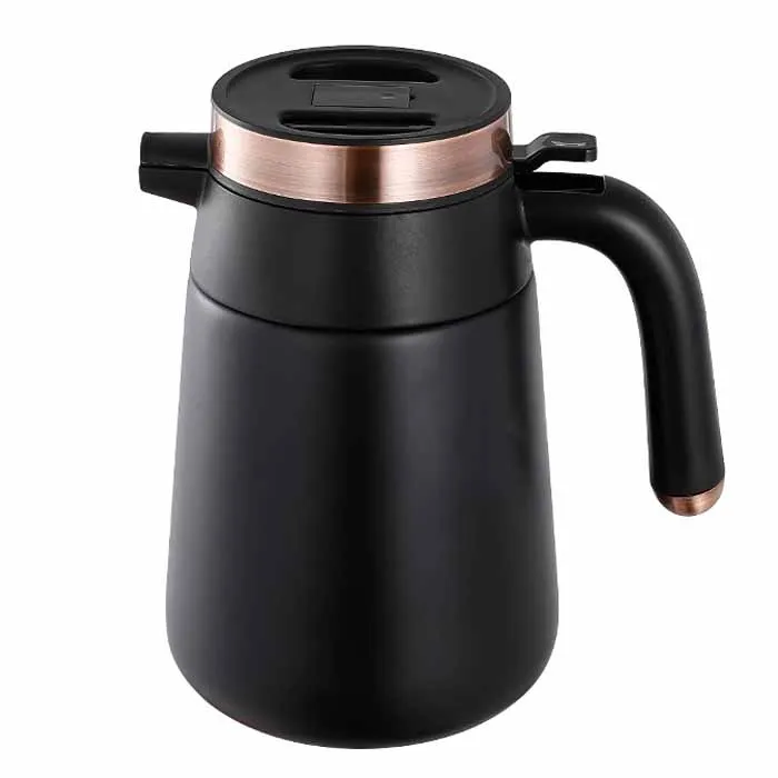 Умная безвоздушная бутылка, термос из нержавеющей стали для воды, ЖК-дисплей температуры