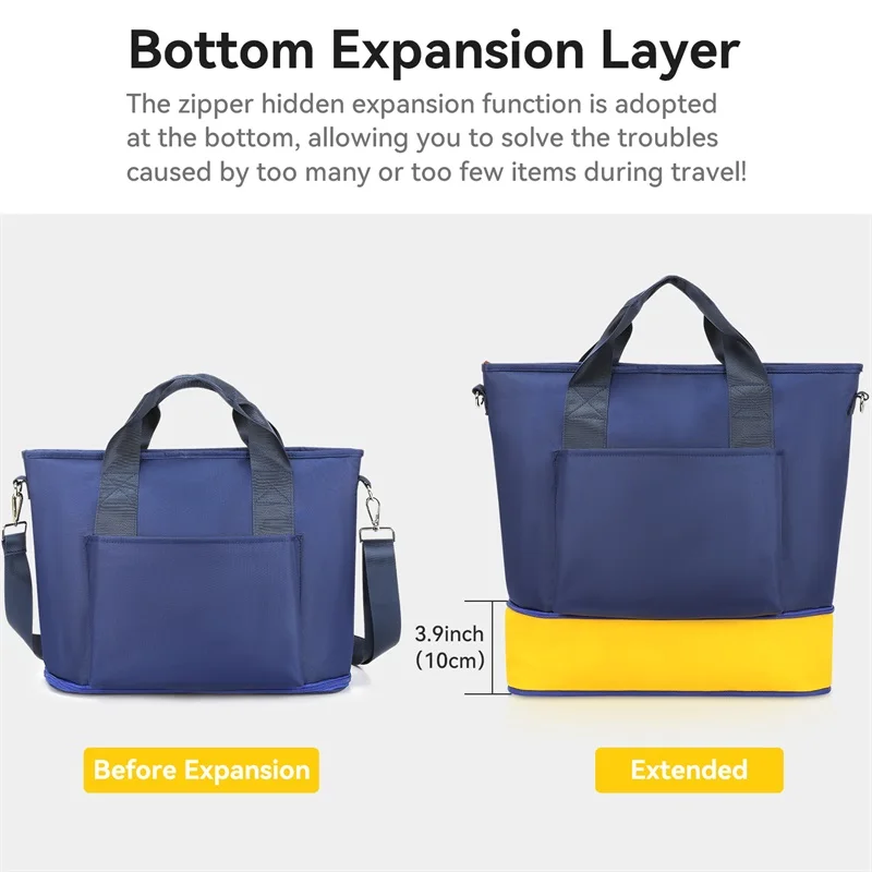 Factory direct sales compressible travel handbag Crossbody Sling Tote bags for women