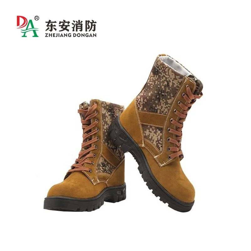 High quality  anti-smash and anti-puncture spot Fire-proof shoes forest