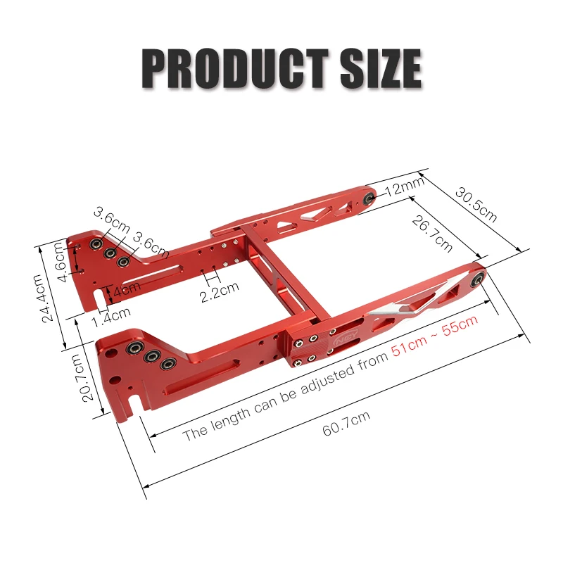 Factory Specials Good Quality Motorcycle Swing Arm Rear Flat Fork Aluminum Swing Arm For Motorcycle