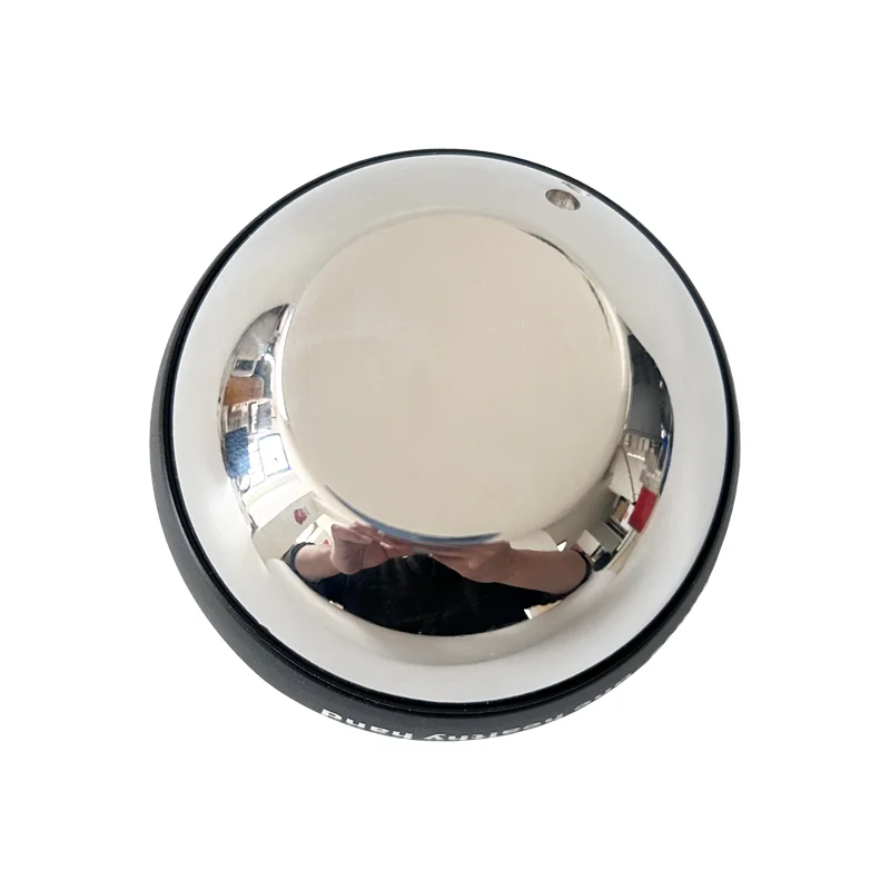 Hand Strength Exercise Ball Metal Shell Gyro Ball LED Light Wrist Exercise Ball for Hand Exercise