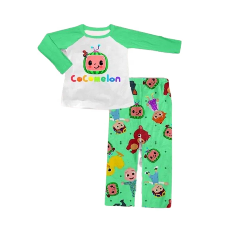 
2020 Baby Wholesale Boutique Hot Sale Fashion High Quanlity Cocomelon Outfits 