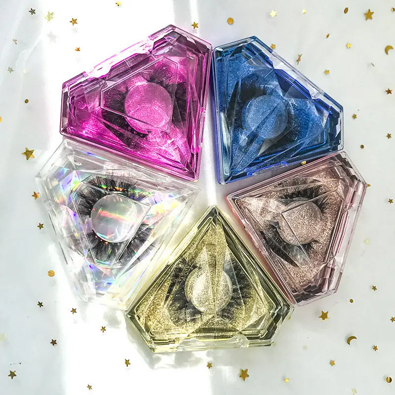 
3d mink luxury eyelashes vendor eyelash vendors 3d mink diamond cases mink lashes 