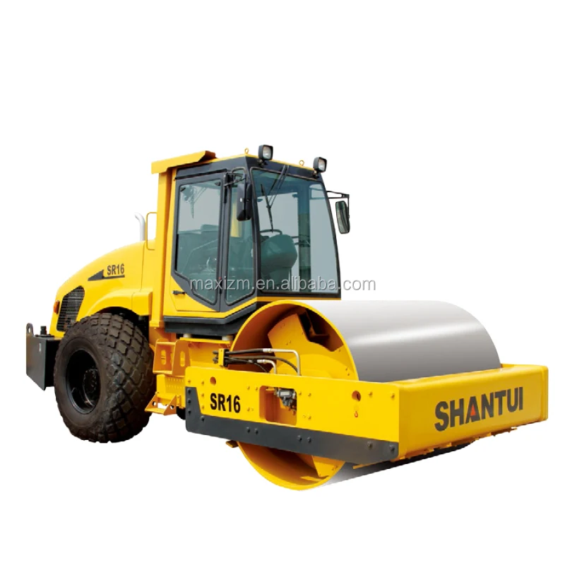 Top Brand Single-Drum Compactor SHANTUI SR16 Road Roller