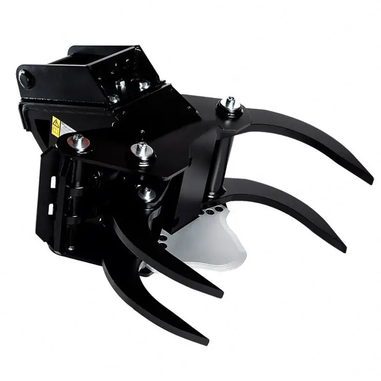 skid steer wheel loader mini excavator for hydraulics tree shear