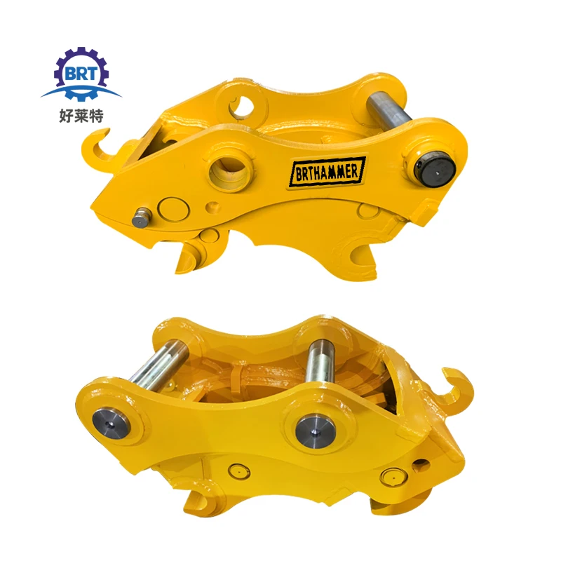 durable hydraulic quick hitch coupler for construction machinery vehicles